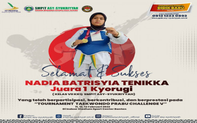 Penghafal Quran Sabet Juara I Tournament Taekwondo Prabu Challenge V