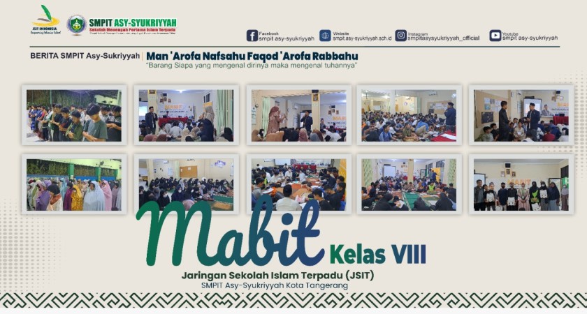 SMPIT Asy-Syukriyyah kembali menggelar Mabit (Malam Bina dan Taqwa) part II